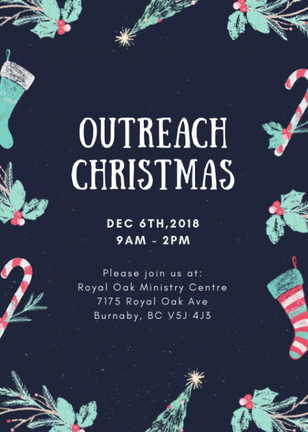 Outreach Christmas Flyer (Post)